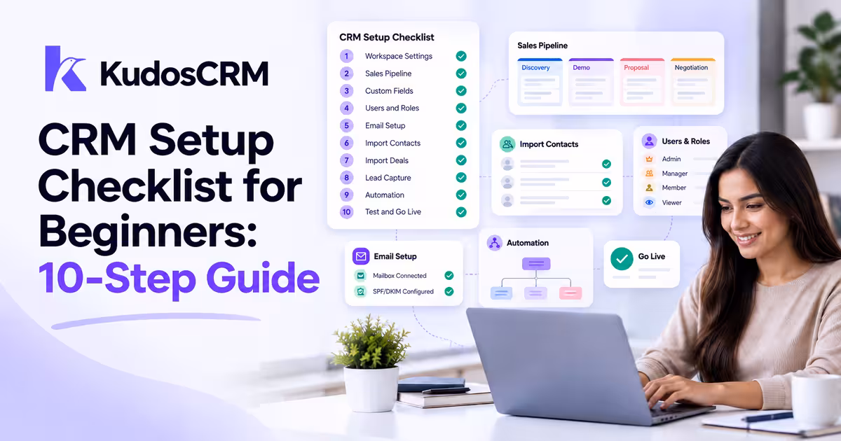 CRM setup checklist
