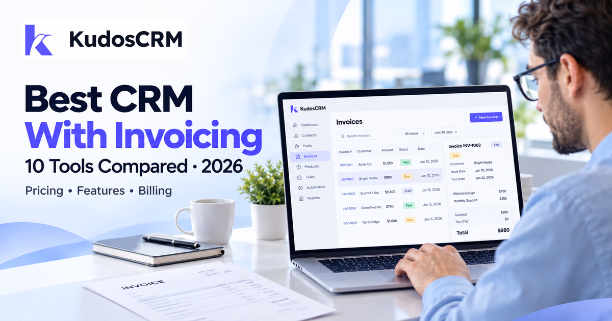 best crm with invoicing
